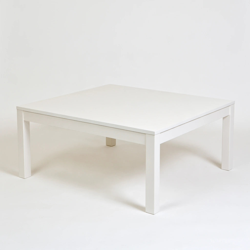 Table d'appoint rectangulaire en bois, coloris brun naturel
